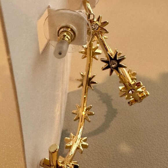 New in Box: BaubleBar Celestial Hoop Earrings-Unopened - Picture 3 of 5